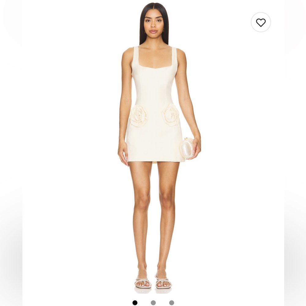 Lovers + Friends Cream Mini Dress